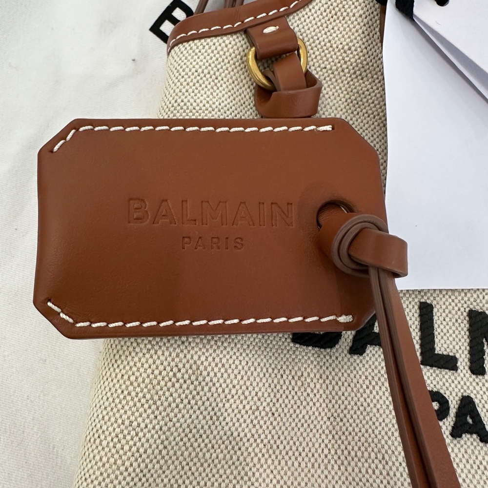 Balmain B-Army Grocery Shopper Bag - Picture 5 of 10